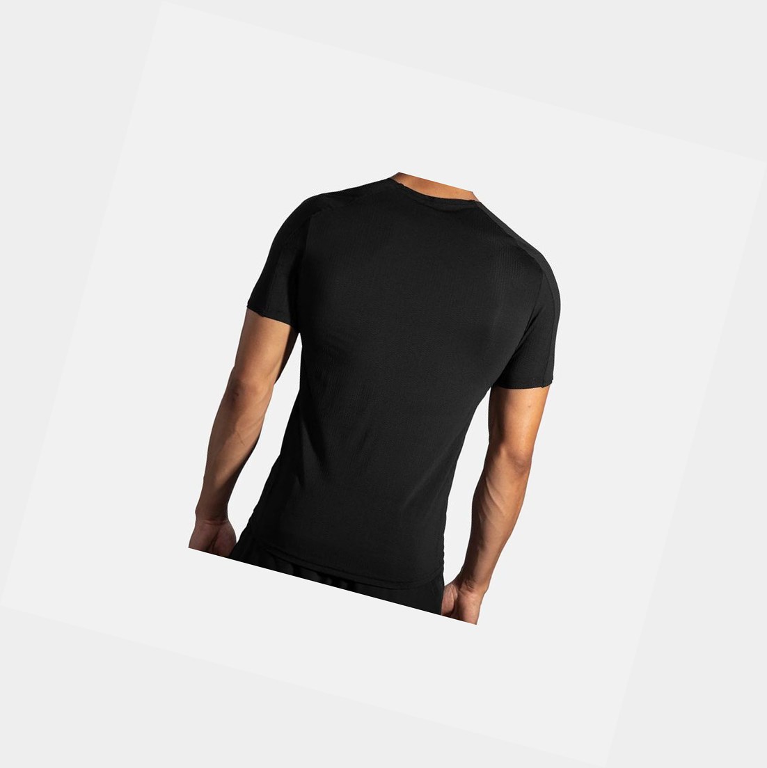 Hauts Brooks Atmosphere Sleeve Homme Noir | RXJB98012