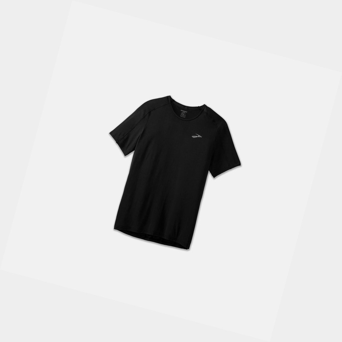 Hauts Brooks Atmosphere Sleeve Homme Noir | RXJB98012