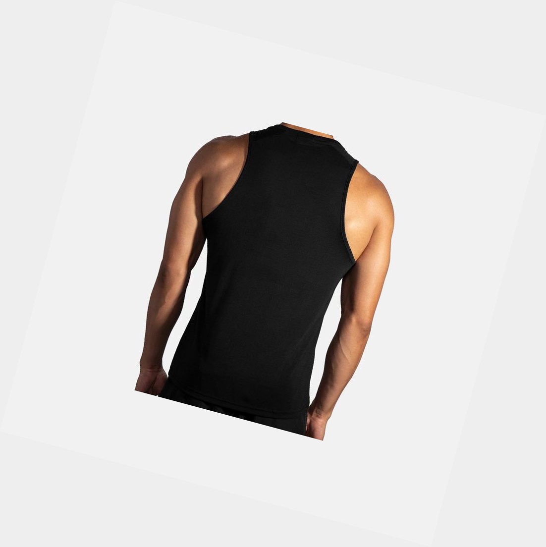Hauts Brooks Distance Tank Homme Noir | KDPS95428