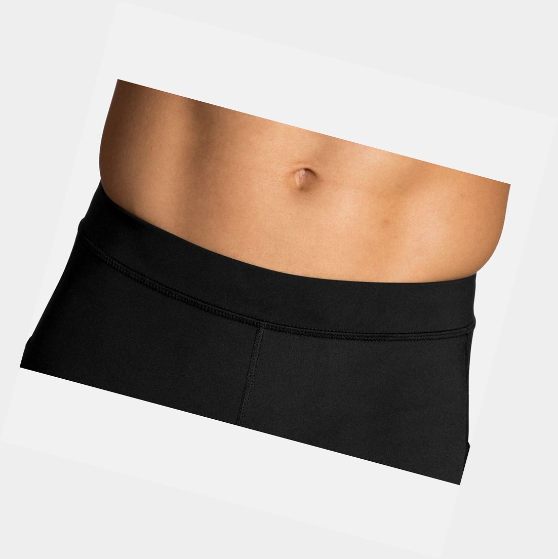 Pantalons Brooks Source Tight Homme Noir | TUDK69105
