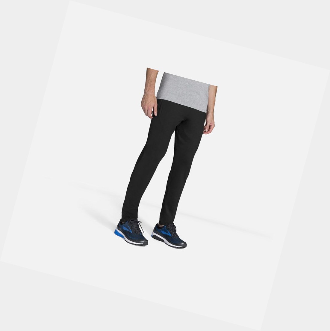 Pantalons Brooks Spartan Pant Homme Noir | JMCD31607