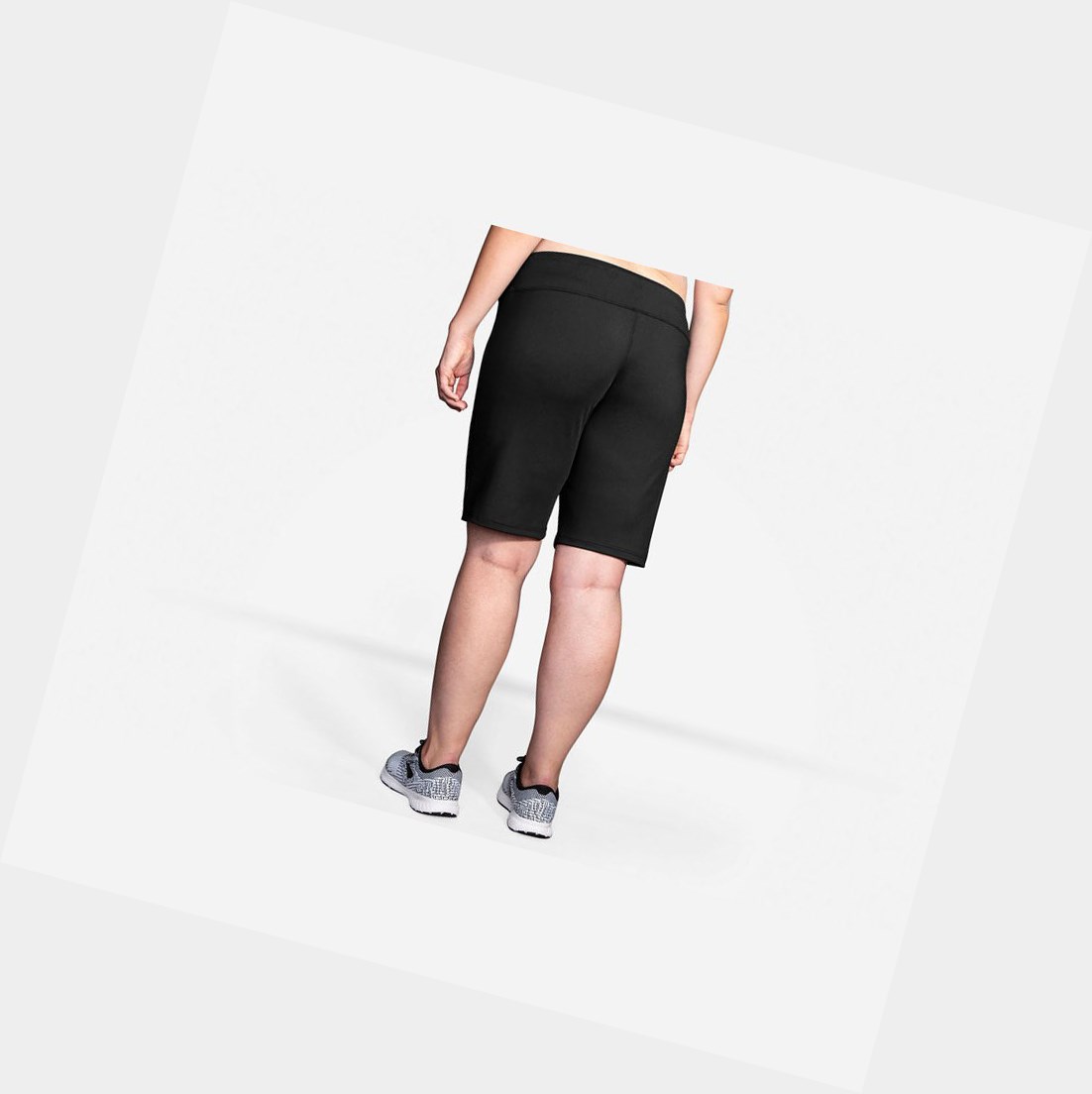 Pantalons Brooks Venture Bermuda Femme Noir | VAQP91657