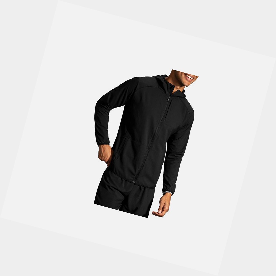 Vêtements D'extérieur Brooks Canopy Homme Noir | SBOR74853