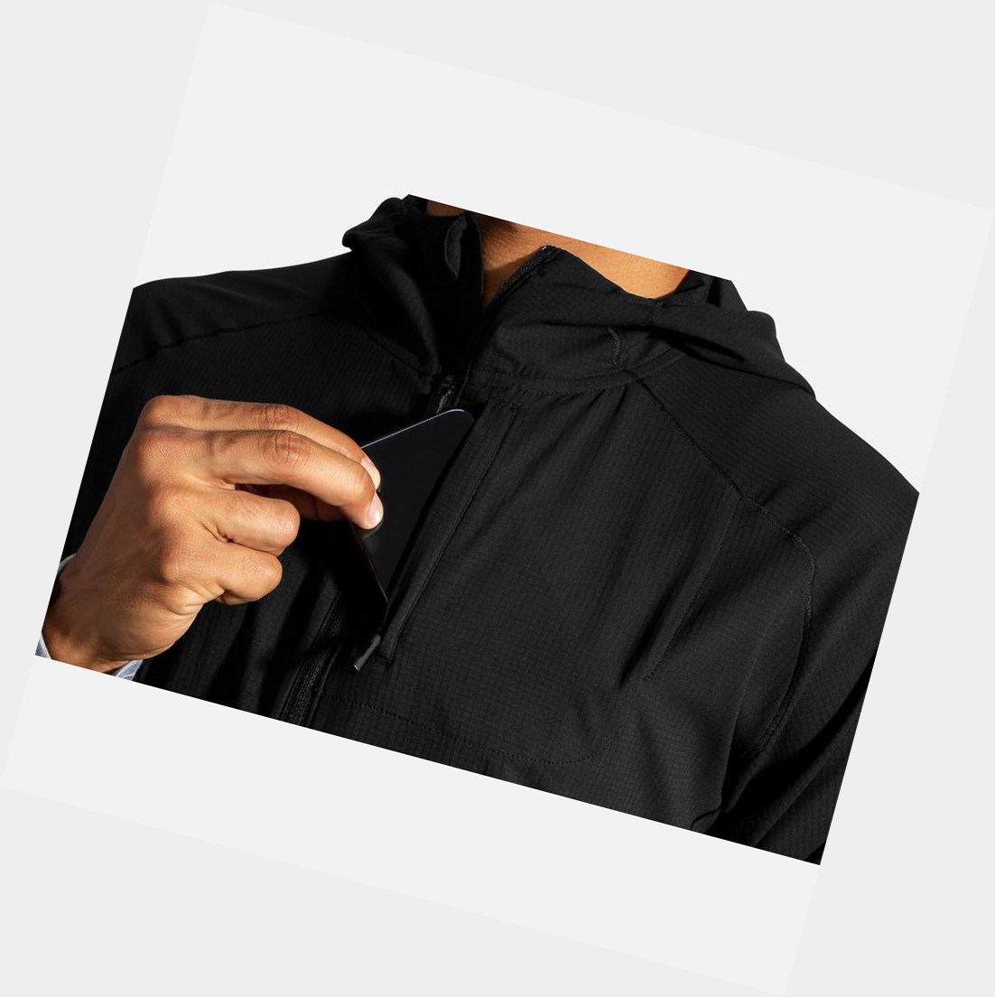 Vêtements D'extérieur Brooks Canopy Homme Noir | SBOR74853
