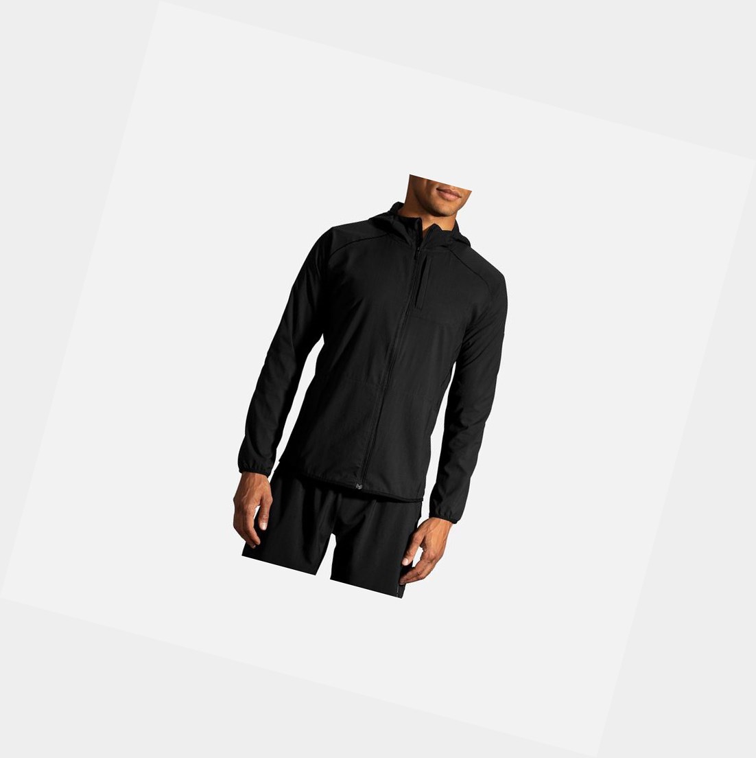 Vêtements D\'extérieur Brooks Canopy Homme Noir | SBOR74853