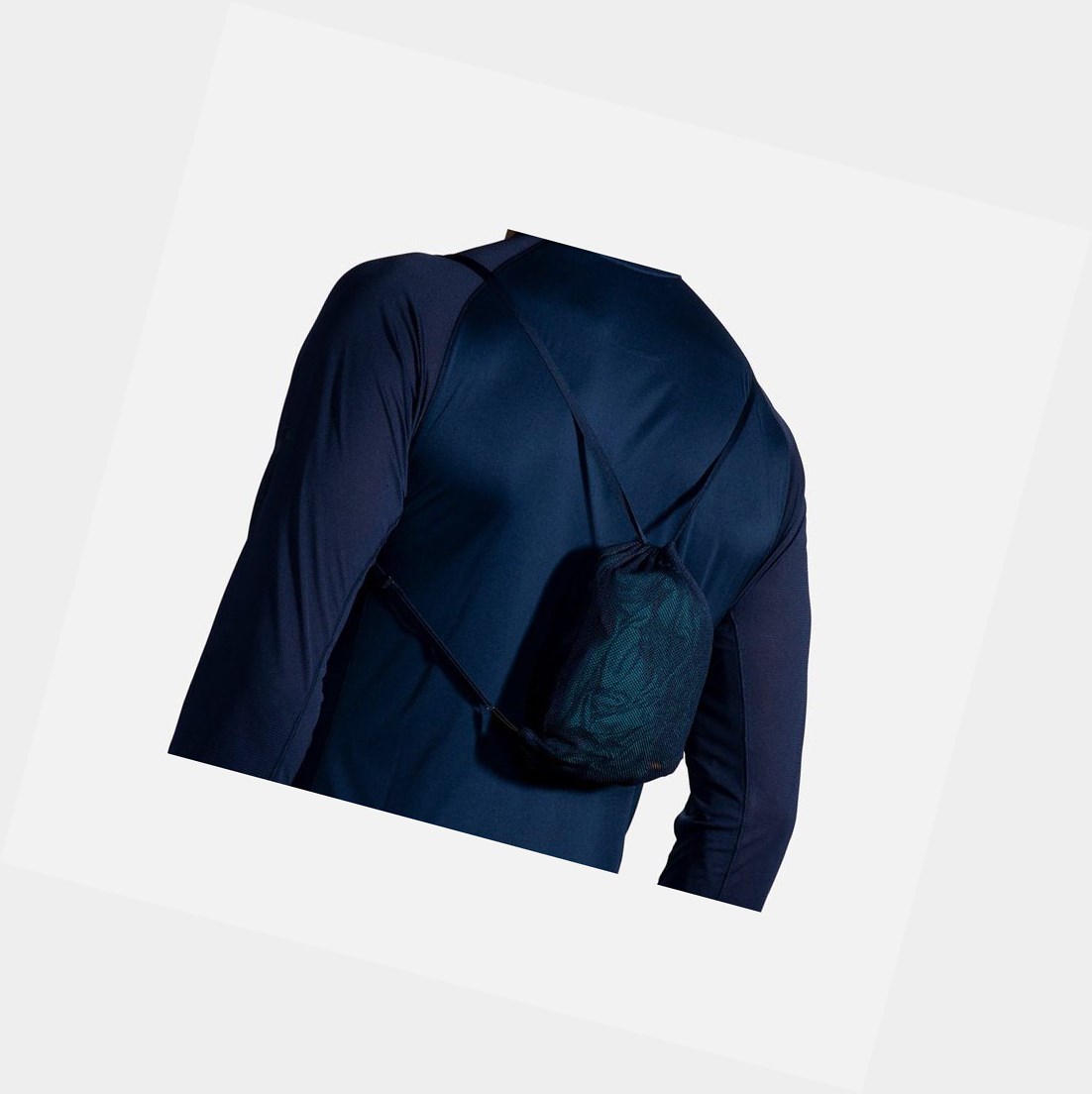Vêtements D'extérieur Brooks Fusion Hybride Homme Bleu Marine | JBVI01853