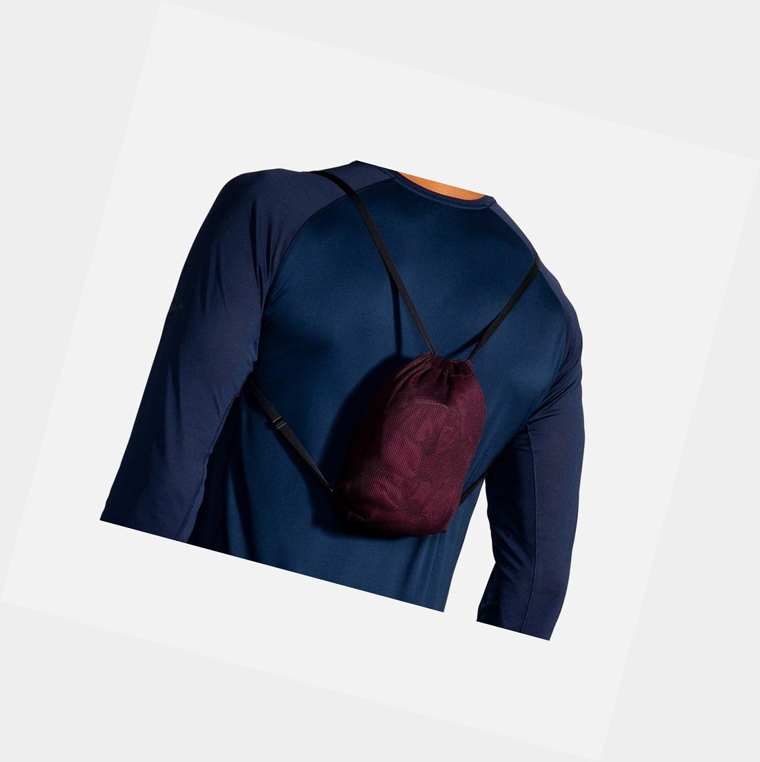 Vêtements D'extérieur Brooks Fusion Hybride Homme Sangria / Merlot | OAEG19063