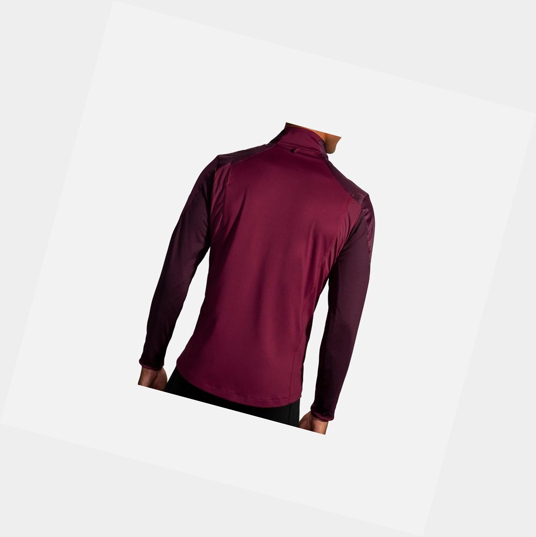 Vêtements D'extérieur Brooks Fusion Hybride Homme Sangria / Merlot | OAEG19063