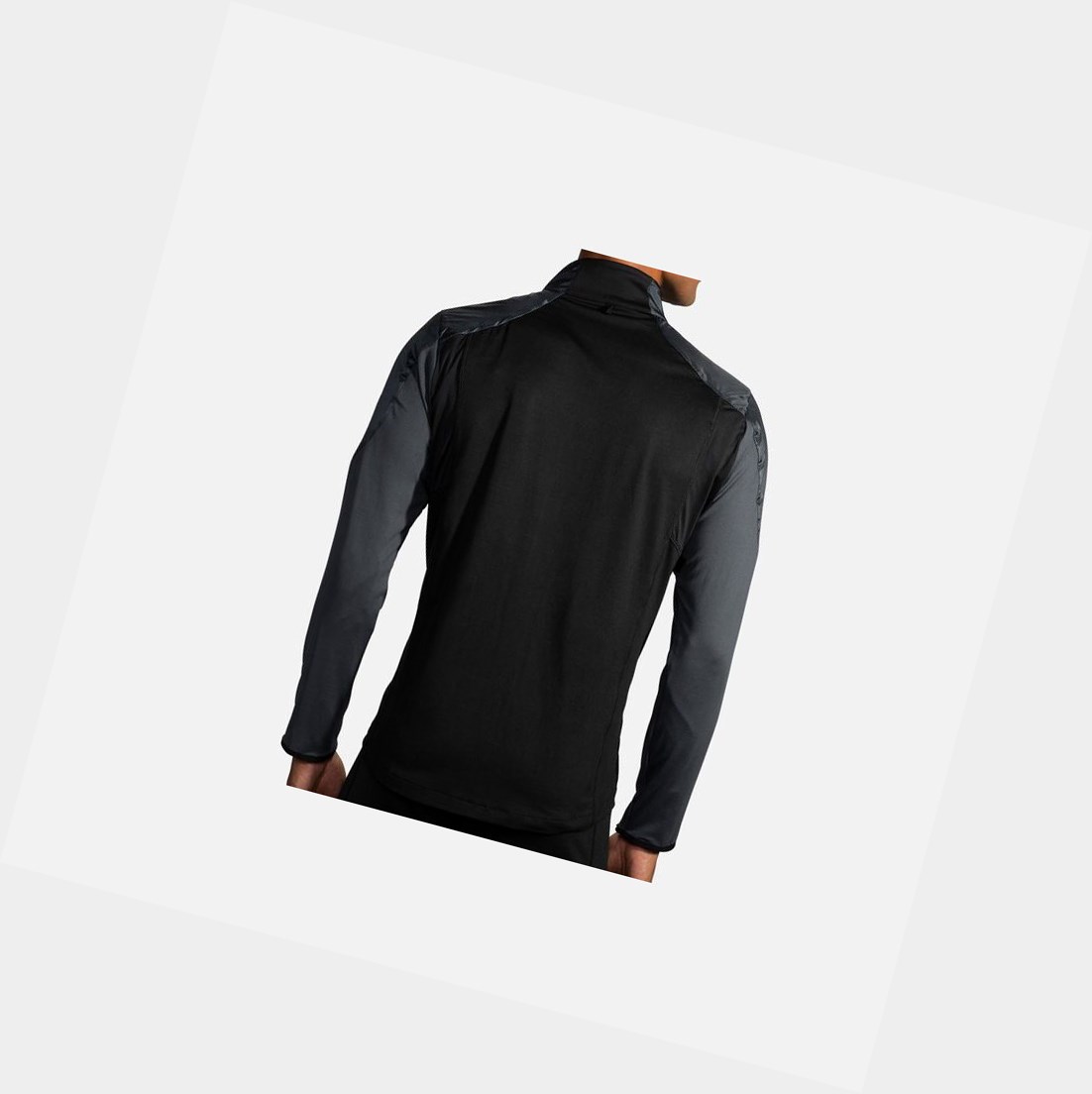 Vêtements D'extérieur Brooks Fusion Hybride Homme Noir | PKQZ23854